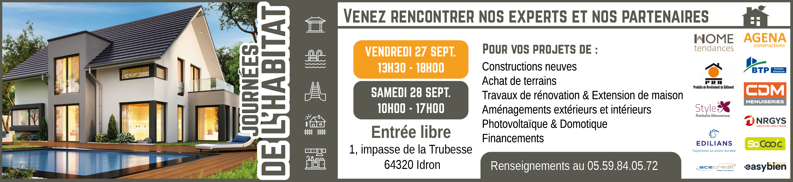 LES JOURNEES DE L HABITAT 27 et 28 septembre